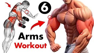 Best Home Dumbbell Arms Workout [upl. by Kline]