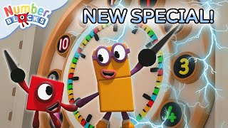 Numberblocks  Patterns and Shapes ⏰🔮  Full Episodes  Learn to count  Alphablocks [upl. by Ymaral419]