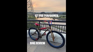 gt pro perfomer 29 bike review [upl. by Yde736]