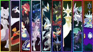 All Pokémon Main Legendary Battle Themes GEN 19 Dec 2023 [upl. by Atekan226]