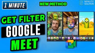 How to get filters on google meet 2024 [upl. by Byrann]