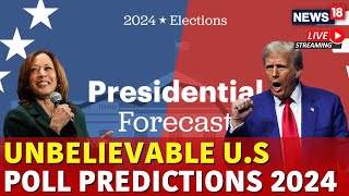 US Poll Survey 2024  Trump Vs Kamala  US Presidential Elections 2024  Kamala Trump US Race  N18G [upl. by Modnar]