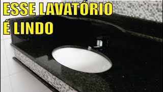 Aprenda instalar esse lindo lavatório de banheiro [upl. by Camile]