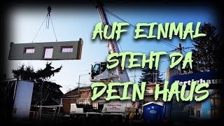 Teil I HAUSSTELLUNG Erdgeschoss  mit Innentour  Unser KfW 40 Fertighaus [upl. by Arundell145]