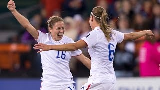 Megan Klingenbergs Stunning Goal against Haiti [upl. by Garrison]