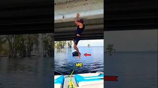 Heroic Bridge Jump FAIL 🤣 [upl. by Asereht]