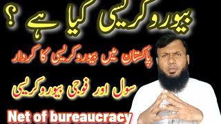 what is bureaucracy bureaucracy in Pakistan roll of bureaucracy in Pakistan kinds of bureaucracy [upl. by Falito]