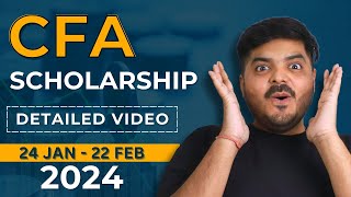 CFA Scholarship 2024  Full Detail  Sample Essay [upl. by Leeke744]