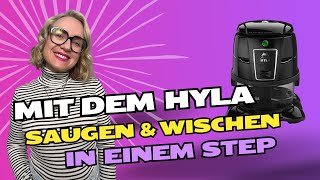 Saugen und Wischen in einem Schritt mit dem HYLA [upl. by Eenej]