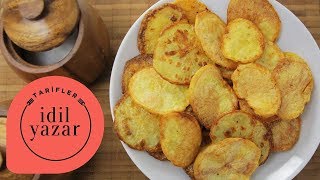 Fırında Patates Cipsi Nasıl Yapılır  İdil Yazar  Yemek Tarifleri  Potato Chips [upl. by Elleniad699]