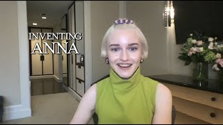 INVENTING ANNA interview with Julia Garner talking accents Ozark Ruth Langmore acting craft [upl. by Body]