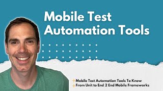 Mobile Test Automation Tools To Know  Best Mobile Test Automation Tools [upl. by Enymsaj]