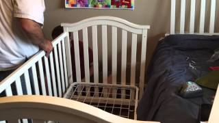 Baby Crib Assembly Timelapse [upl. by Dewar]