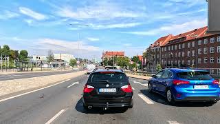 Poland  Gdańsk  Sopot  Gdynia  Tricity  Route by car 4K gopro11 [upl. by Ramaj718]