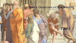 Platos Theaetetus A Close Reading Part 3 [upl. by Meeki255]