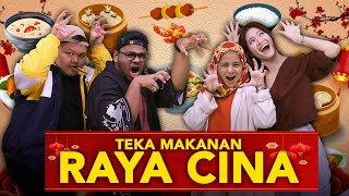 Teka Makanan Raya Cina Blindfolded  SEISMIK Challenge [upl. by Yelsa]