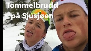 Tommelbrudd på Sjusjøen  Vlog 44 [upl. by Adnilym441]