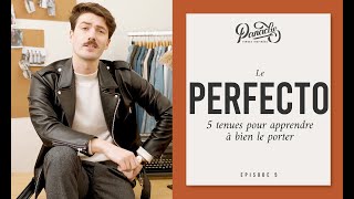 Perfecto  3 TENUES pour BIEN PORTER ce blouson en CUIR  Panache 5 [upl. by Akers902]