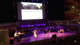 University College Utrechts Commencement Ceremony 2017 Performance Interlude [upl. by Pappano503]