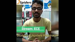 TESTIMONIAL  JSPIDERS RAJAJINAGAR  ASHUTOSH MISHRA [upl. by Ainnat924]