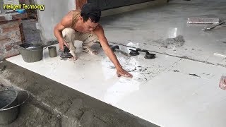 How To Install Floor Tile  Using Ceramic Tiles [upl. by Ellinger]