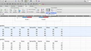 How to Expand amp Collapse in Excel 2007  Using Microsoft Excel [upl. by Karab567]