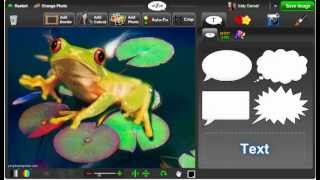 piZapcom tutorial How to use the photo cutout tool [upl. by Akieluz72]