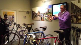 Tour of Flanders museum with George Hincapie and Freddy Maertens [upl. by Nywnorb234]