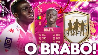 FIFA 21  📣 DME DIATTA BUGADÃO  DME ICON MOMENTS 92 PLAYER PICK  LINKER [upl. by Madella809]