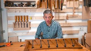 Making a Craftsman Style Coat Rack and Wall Shelf  A place to hang your hat and coat [upl. by Poler444]