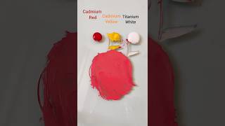 How to create pyrrole redart artist redcolor acrylicpainting oilpainting color colormixing [upl. by Taka606]