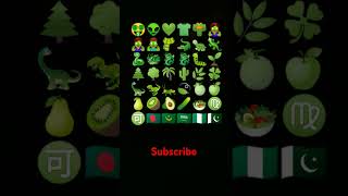 emoji please subscribe for green colour [upl. by Im]