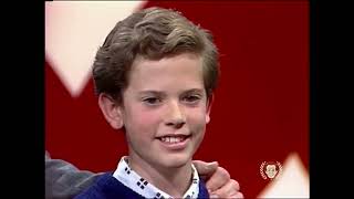 Card Sharks 0517 December 28 1987 Young Peoples Week [upl. by Aunson]