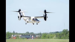 La prima donna a pilotare il convertiplano Leonardo AW609 Maggio 2022 [upl. by Baylor]