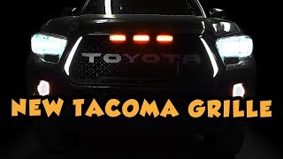 The Coolest Tacoma Grille with DRL Blinkers amp Raptor Lights  3rd Gen Toyota Tacoma [upl. by Neu]