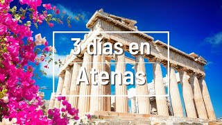 3 días en Atenas  Visitas imprescindibles de la capital griega [upl. by Neersan]