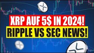 XRP RIPPLE NEWS 🚀 Ripple vs Sec News Berufung  XRP Preis Prognose Deutsch [upl. by Koren]