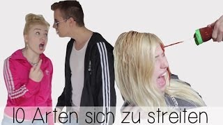 10 ARTEN SICH ZU STREITEN  Outtakes [upl. by Aldercy]