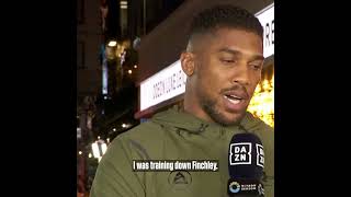 Anthony Joshua Reveals Ben Davison Conversation After Oleksandr Usyk Defeat [upl. by Druci]