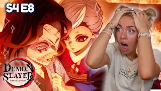 INFINITY CASTLE IS HERE  Demon Slayer Season 4 Episode 8 Reaction [upl. by Mosora]