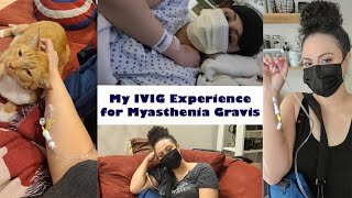 First IVIG Infusion Experience  Myasthenia Gravis [upl. by Winfield187]