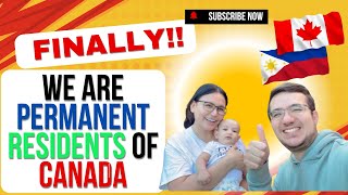 Finally we are now Permanent Residents of Canada  Pinoy In Canada  Buhay Canada [upl. by Castora]