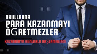 Okullarda ne yazık paranın nasıl kazanılacağını öğretmiyorlar [upl. by Eikciv]