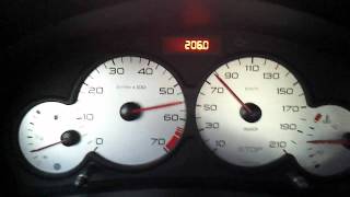 Peugeot 206 acceleration and sound [upl. by Eelyme63]