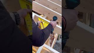 Best way to build a LADDER overhang diy construction tools [upl. by Ymaj]