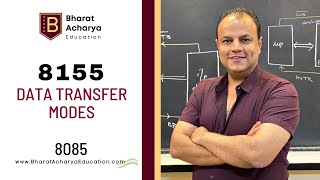 8085  8155  Data Transfer Modes  Handshaking  Bharat Acharya Education [upl. by Jarnagin920]