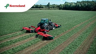 Kverneland 5387 MT  QuattroLink Triple Mower Conditioner EN [upl. by Anohs88]