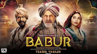 Babur  The Mughal Emperor  Trailer  Shah Rukh Khan Ajay Devgan Suhana Khan  Tseries  T baz [upl. by Herta126]