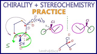 Chirality and Stereochemistry Practice Problems [upl. by Sewole186]