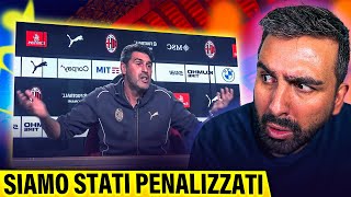 FONSECA LO HA DETTO quotSIAMO STATI PENALIZZATIquot [upl. by Saideman]